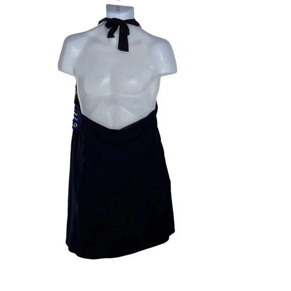 Catalina multicolor One Piece Swim Dress Halter Neck size 2X - Picture 4 of 7